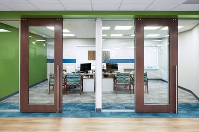 Private offices for loan officers