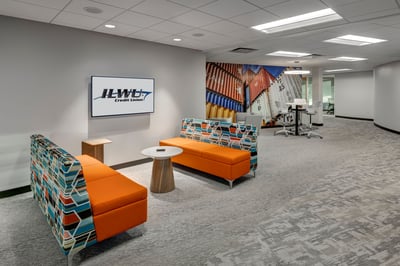 Employee lounge space