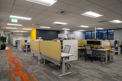 Workstations in the back office