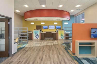 Credit union branch build-out