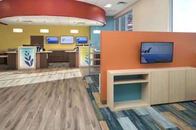 Credit union branch build-out in California