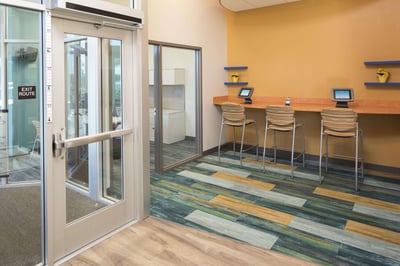 Tech bar in the credit union branch
