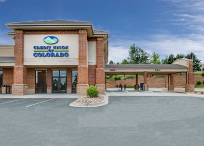 Exterior and full-service drive-thru