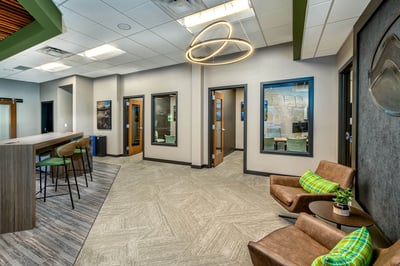 Entry way into the lobby