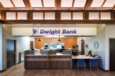 ADA compliant teller lines