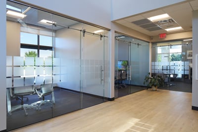 Private offices for loan officers