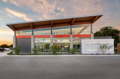 Modern credit union design