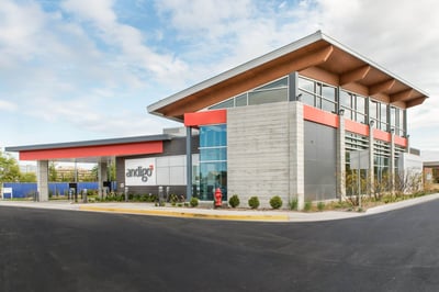 Side view of Andigo Credit Union