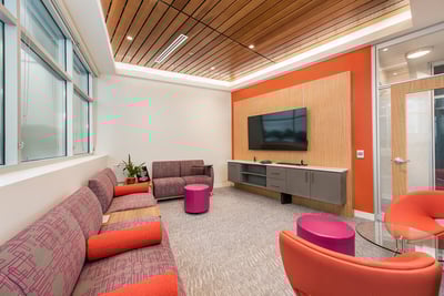 Employee lounge area