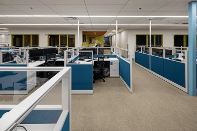 Employee workstations