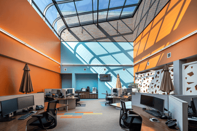 Back office space