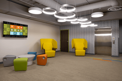 Employee break out area