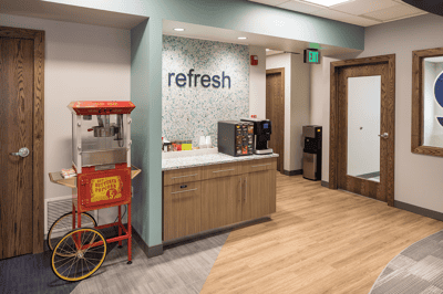 Gas & Electric beverage station