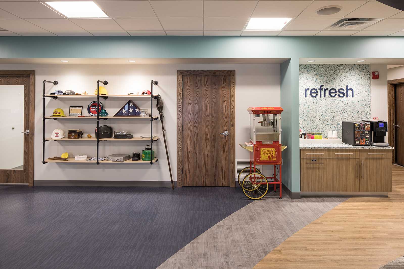 Retail merchandise in a credit union