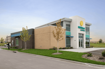Credit union exterior
