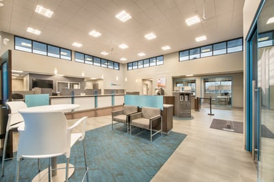 View of the lobby