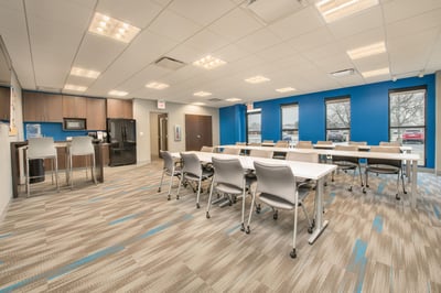 Employee break room