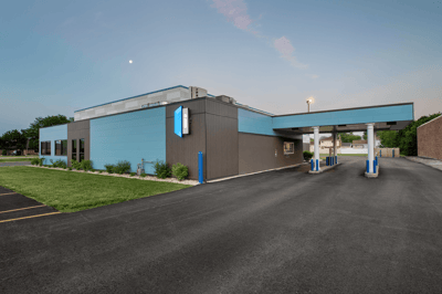 Credit union drive-thru