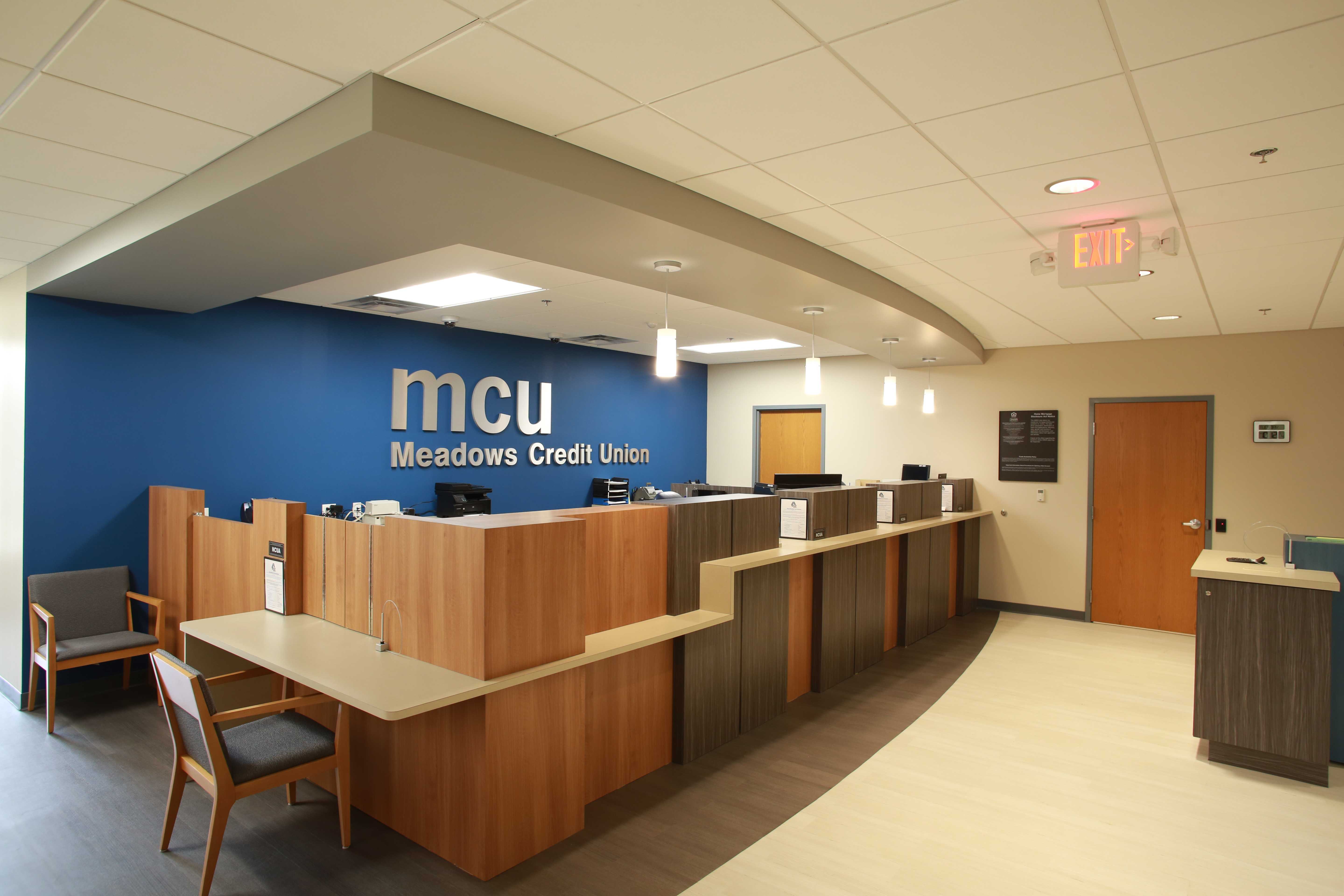 Credit union teller lines