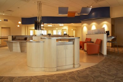 Waiting area for members