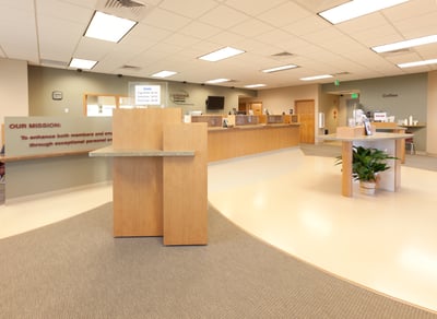 Casebine Community CU lobby