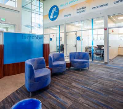 Modern credit union design