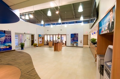 Greater Iowa lobby front door