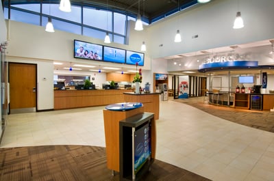 Greater Iowa teller desk