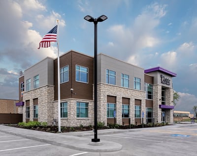 Credit union main office exterior