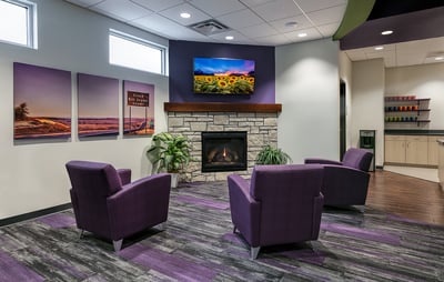 Lounge area for members