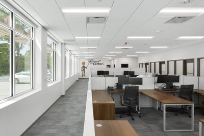 Back office space