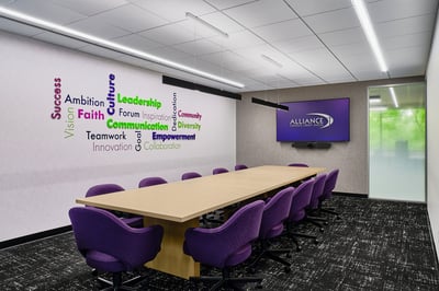 Conference room in the main office