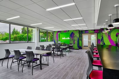 Cafeteria and break room for staff and employees