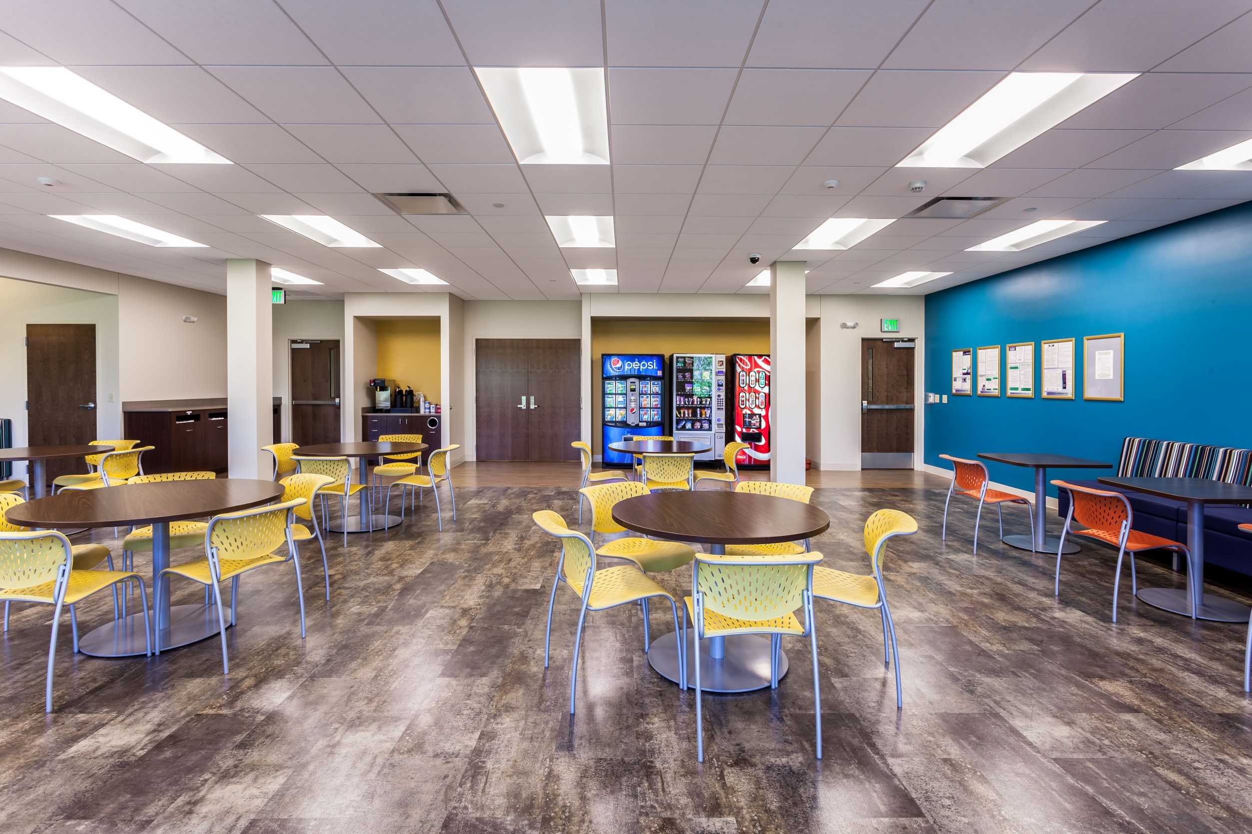 Employee break room