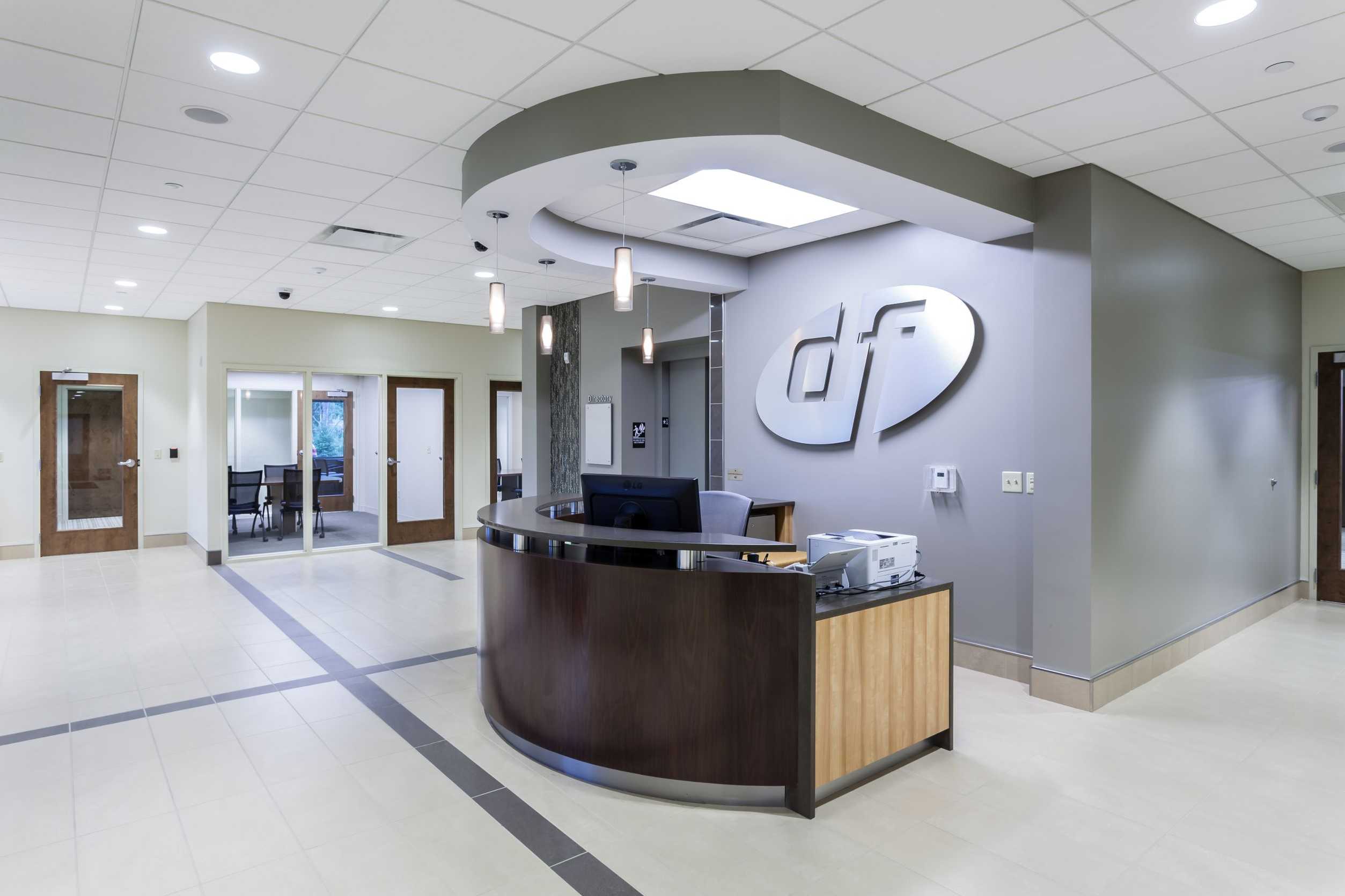 Reception desk
