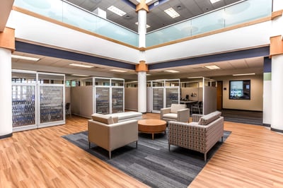 Credit union lounge