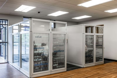 Private meeting spaces