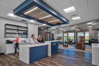 A centralized collaboration and work area