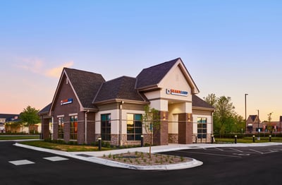 Exterior of the new branch