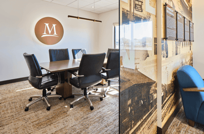 Conference room space in the branch
