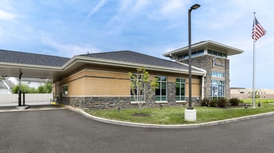 Credit union drive-thru