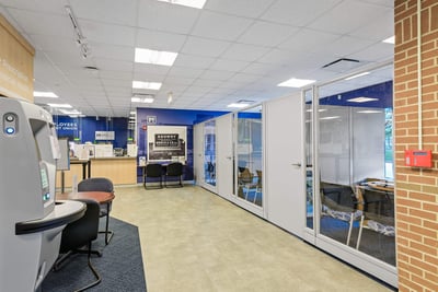 Private offices to meet with members one on one