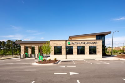 Drive-thru at the branch