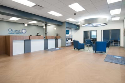 Teller lines in a credit union