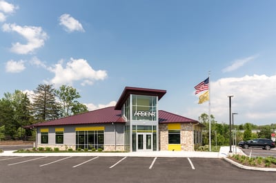 Ardent Credit Union's branch during the day