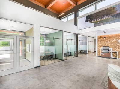 Private offices to consult with members