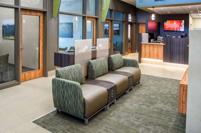 Comfortable seating