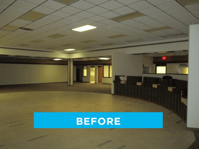 Texan Sky Credit Union before transformation