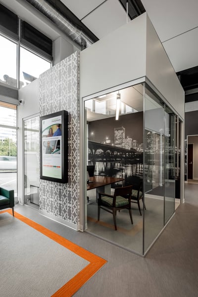 Private office for hoteling