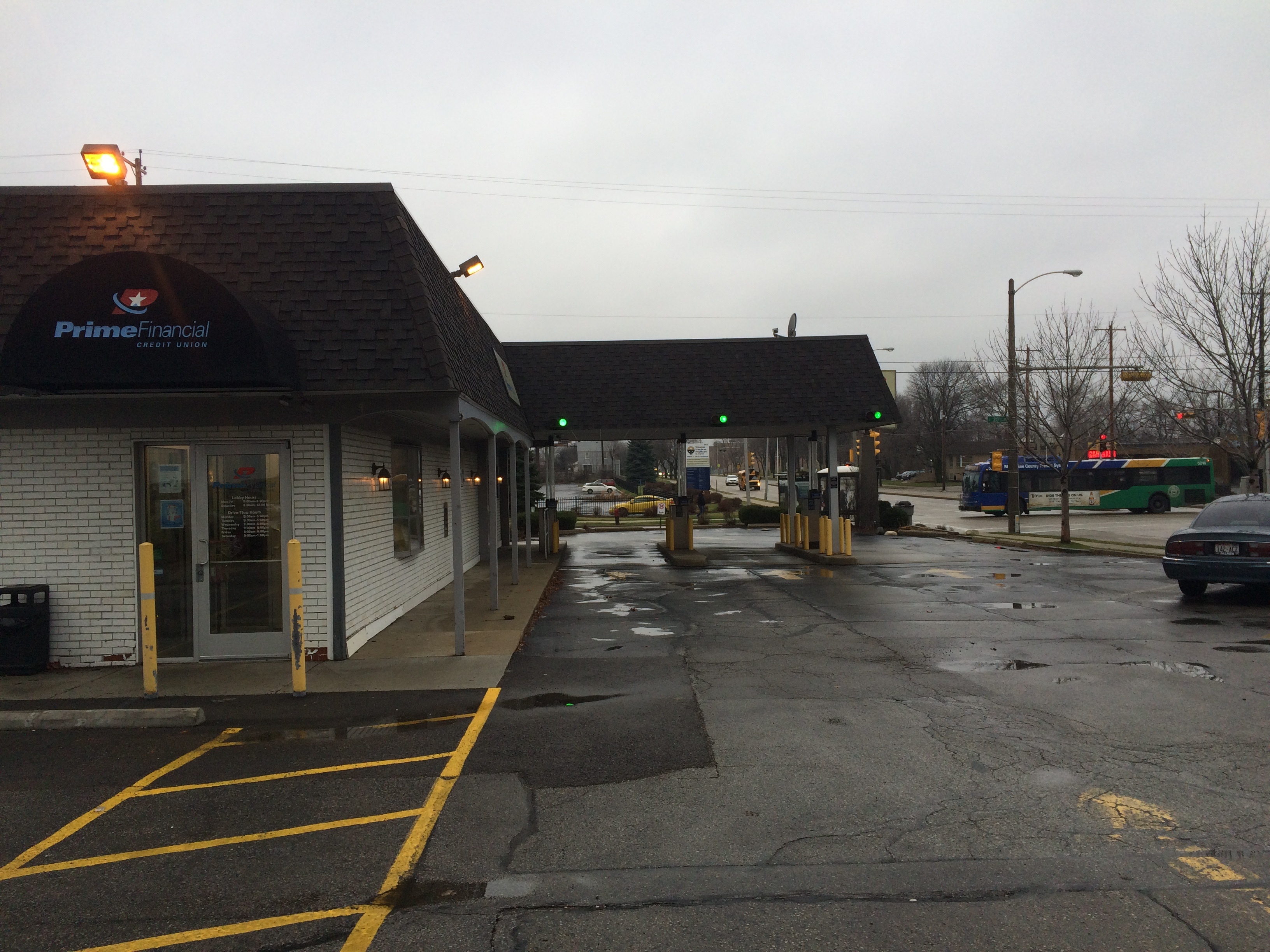 Exterior before
